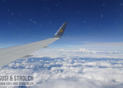 Flug nach Anchorage