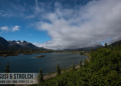 Unterwegs nach Skagway