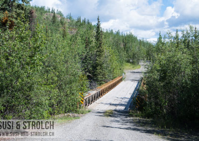 Die gefährliche Brücke... (South Canol Road)