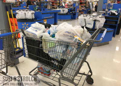 Grosseinkauf im Walmart